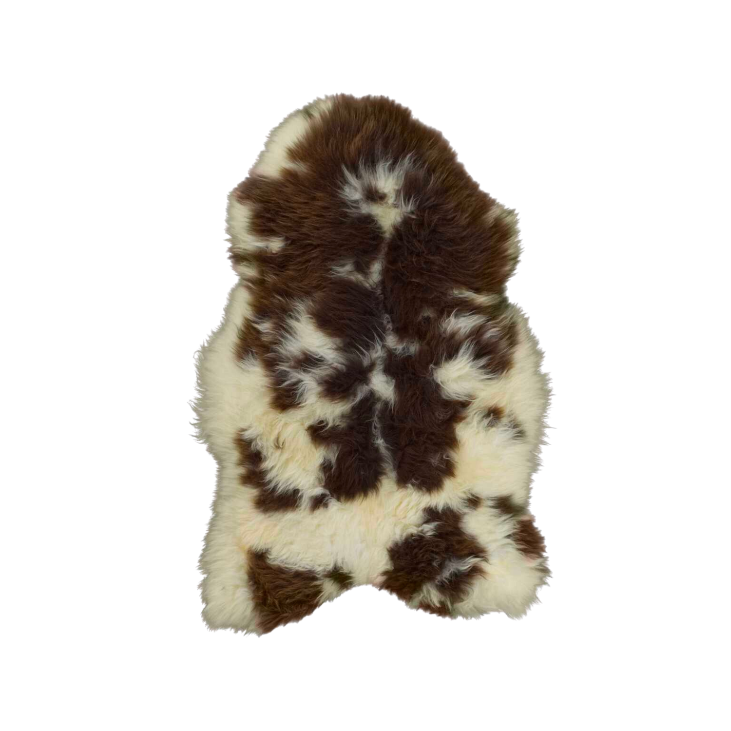 Mixed Brown / White / Beige  Icelandic sheepskins